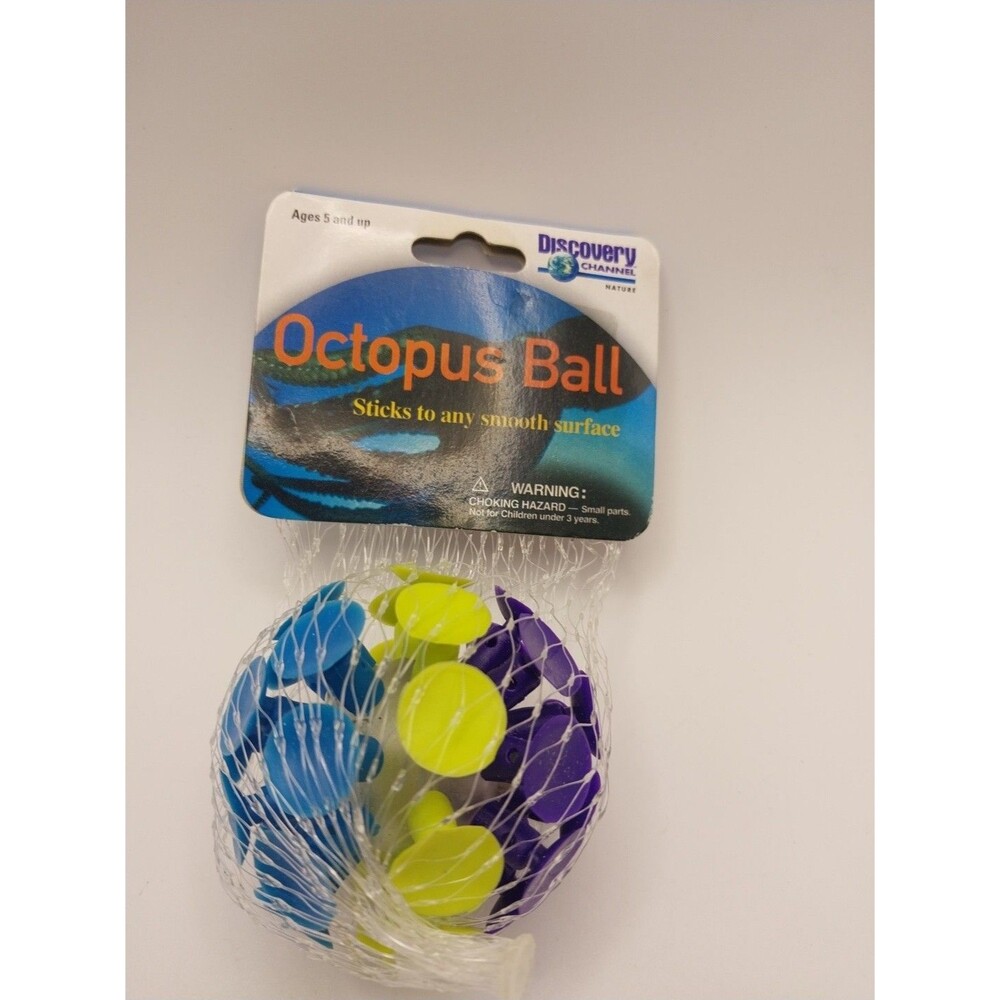 Vintage NOS 1999 NEW Discovery Channel Octopus Ball